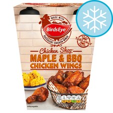 Birds Eye Chicken Shop Maple & BBQ Chicken Wings 500g