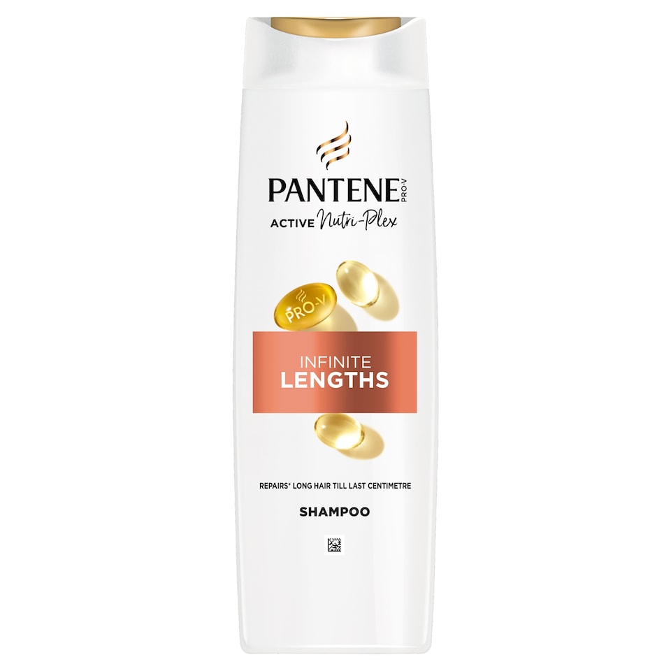 image 1 of Pantene Active Nutri-Plex Infinite Lengths Shampoo 325ml