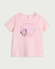 image 1 of Disney Minnie Mouse Pure Cotton T-Shirt in Pink