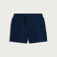 F&F Boys Cotton Rich Drawstring Shorts in Navy