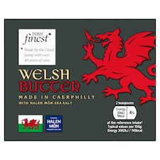 Tesco Finest Welsh Butter with Halen Mon Sea Salt 250g