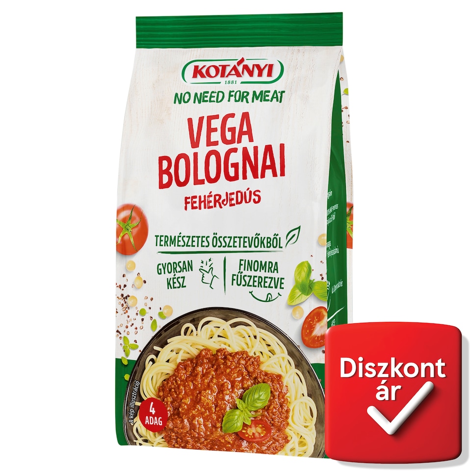 Kotányi No Need For Meat Vega Bolognai 100 g