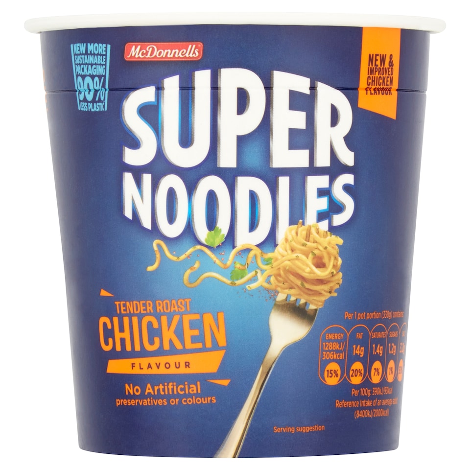 Mc Donnells Super Noodles Chicken 65G