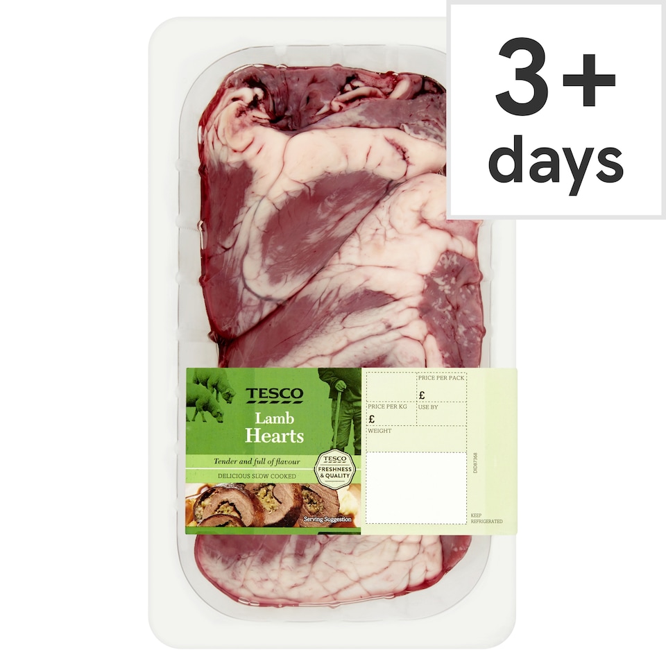 image 1 of Tesco Lambs Hearts