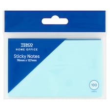 Tesco Home Office Lepiaci poznámkový bloček 76 mm x 127 mm 100 listov