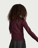 image 3 of F&F School Unisex 2-Pack Pure Cotton Knitted Cardigans in Burgundy