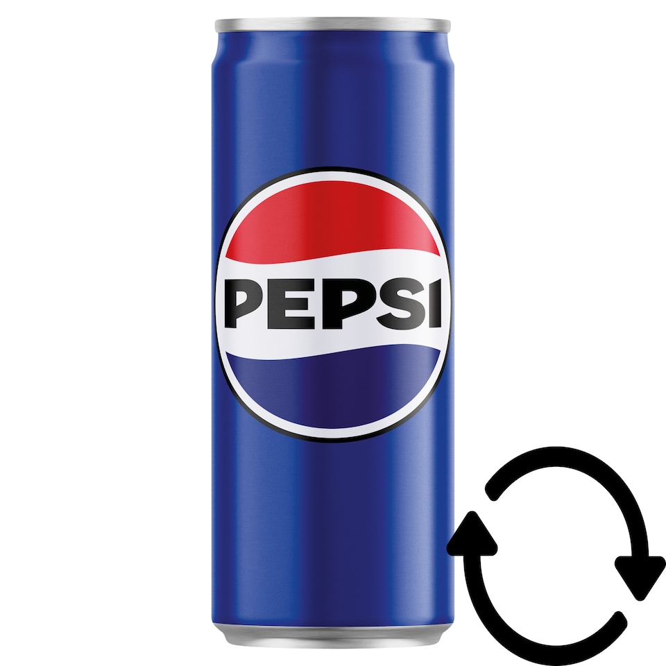 Pepsi Cola Flavoured Carbonated Drink with Sugar and Sweeteners 330 ml