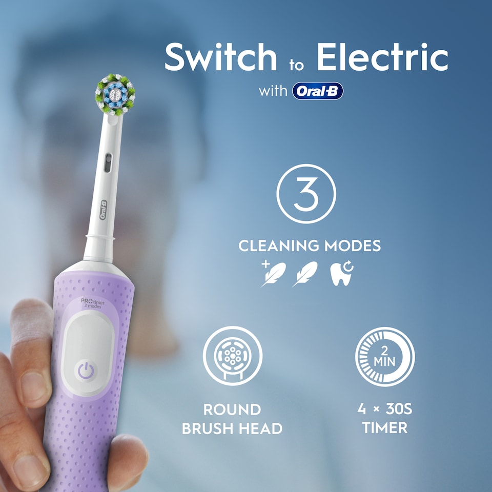 image 1 of Oral-B Vitality Pro Electric Toothbrush - Lilac