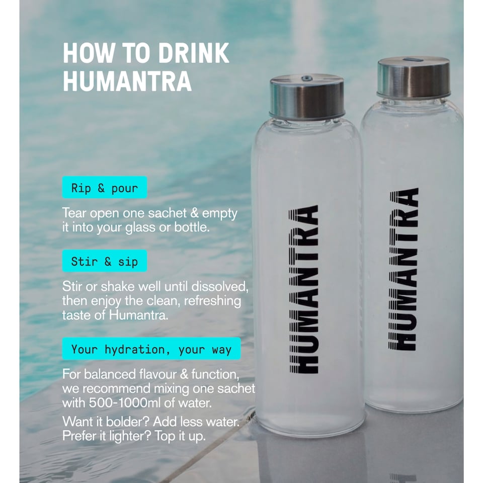 image 1 of Humantra Himalayan Lime Zero Sugar Electrolyte Drink 3 x 3.6g Sachets