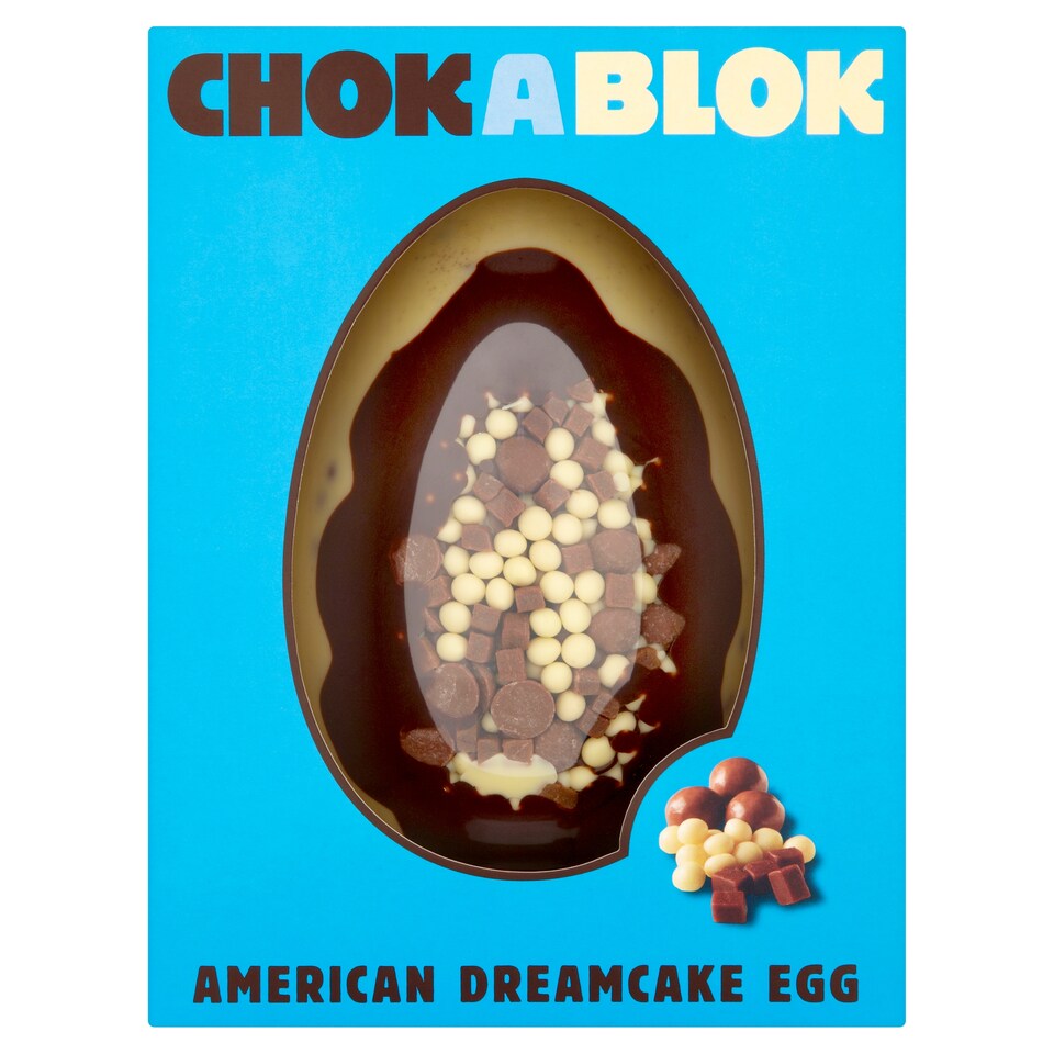 image 1 of Tesco Chokablok Cookie Dreamcakeestr Egg 300G