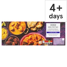 Tesco Chicken Korma & Tikka Masala Meal For Two 1.197Kg