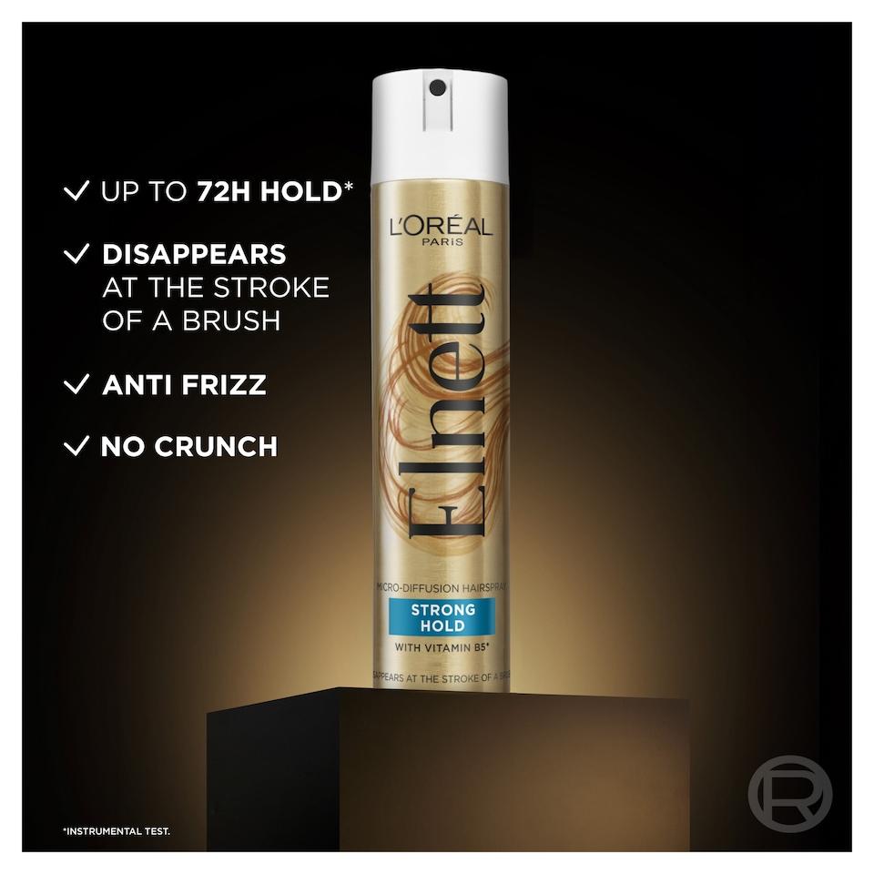 image 1 of L'Oreal Paris Elnett Strong Hold Hairspray 400ml