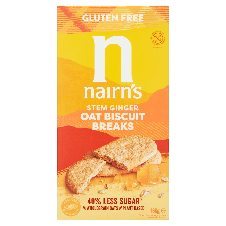 Nairn's Gluten Free Oat Biscuit Breaks 160g