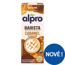 ALPRO Barista Ovesno-sójový nápoj s karamelovou příchutí 1l