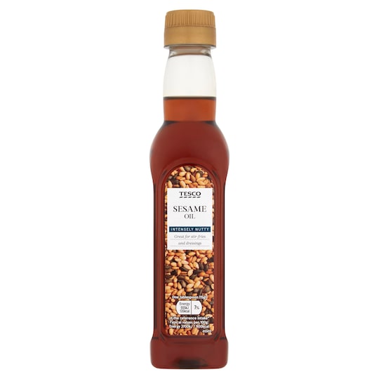 Tesco Toasted Sesame Oil 250Ml Tesco Groceries