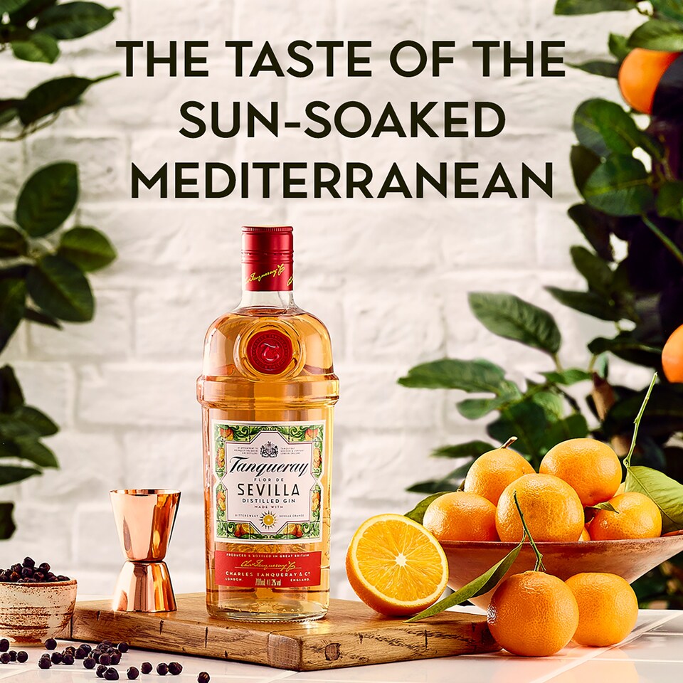image 1 of Tanqueray Flor De Sevilla Gin Bottle 41.3% Vol 70cl