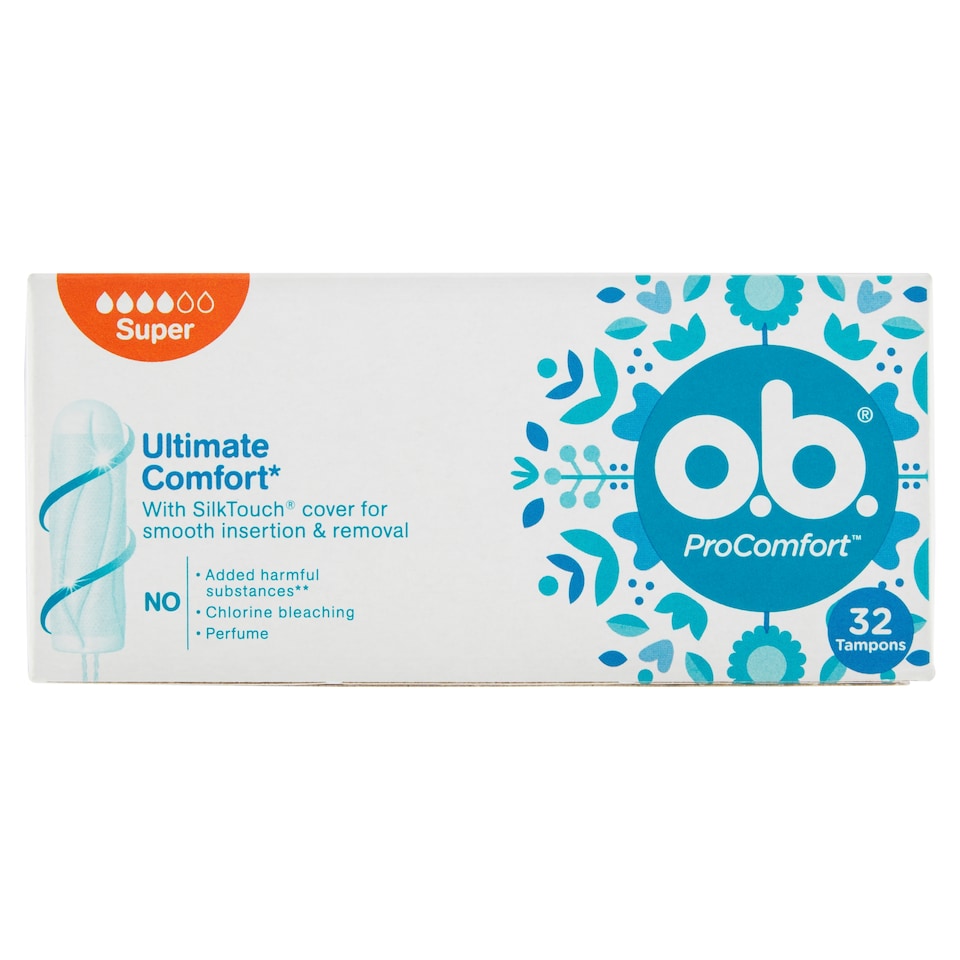 image 1 of O.B. ProComfort Super Tampons 32 pcs