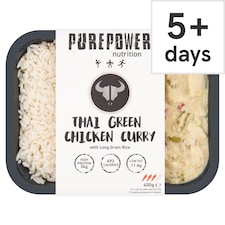 PUREPOWER NUTRITION THAI GREEN CHICKEN CURRY 400G