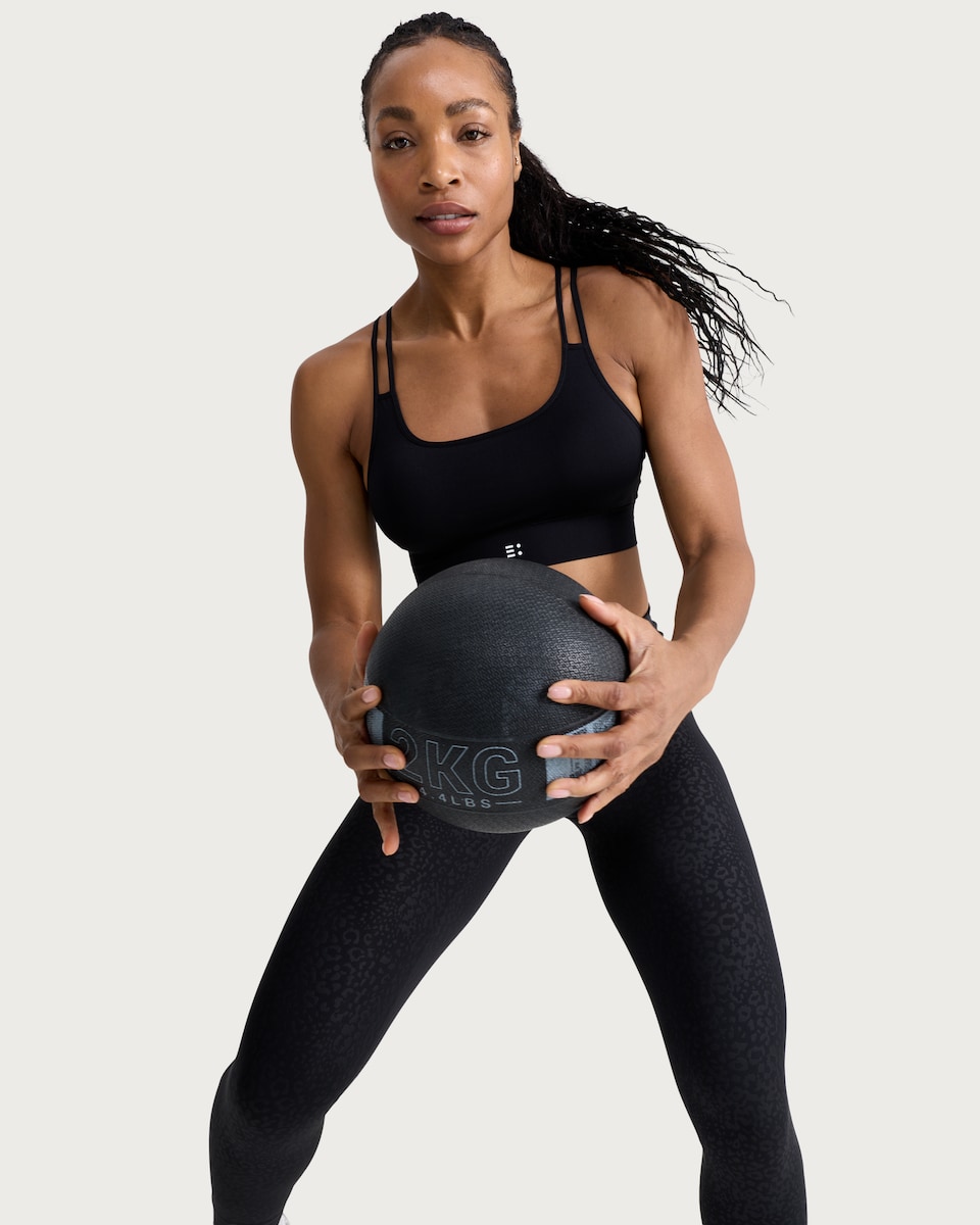 image 1 of F&F Active EVERYHOUR High Waisted Leggings in Multi Black