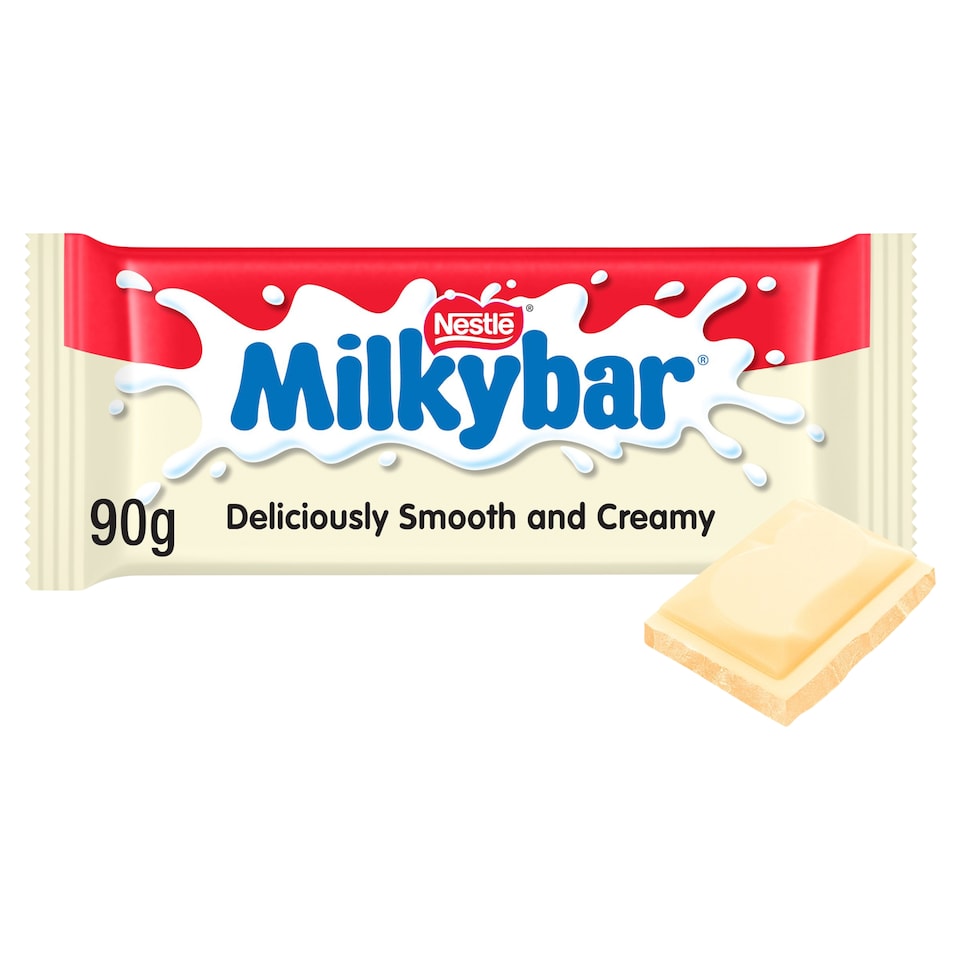 image 1 of Milkybar White Chocolate Sharing Bar 90g