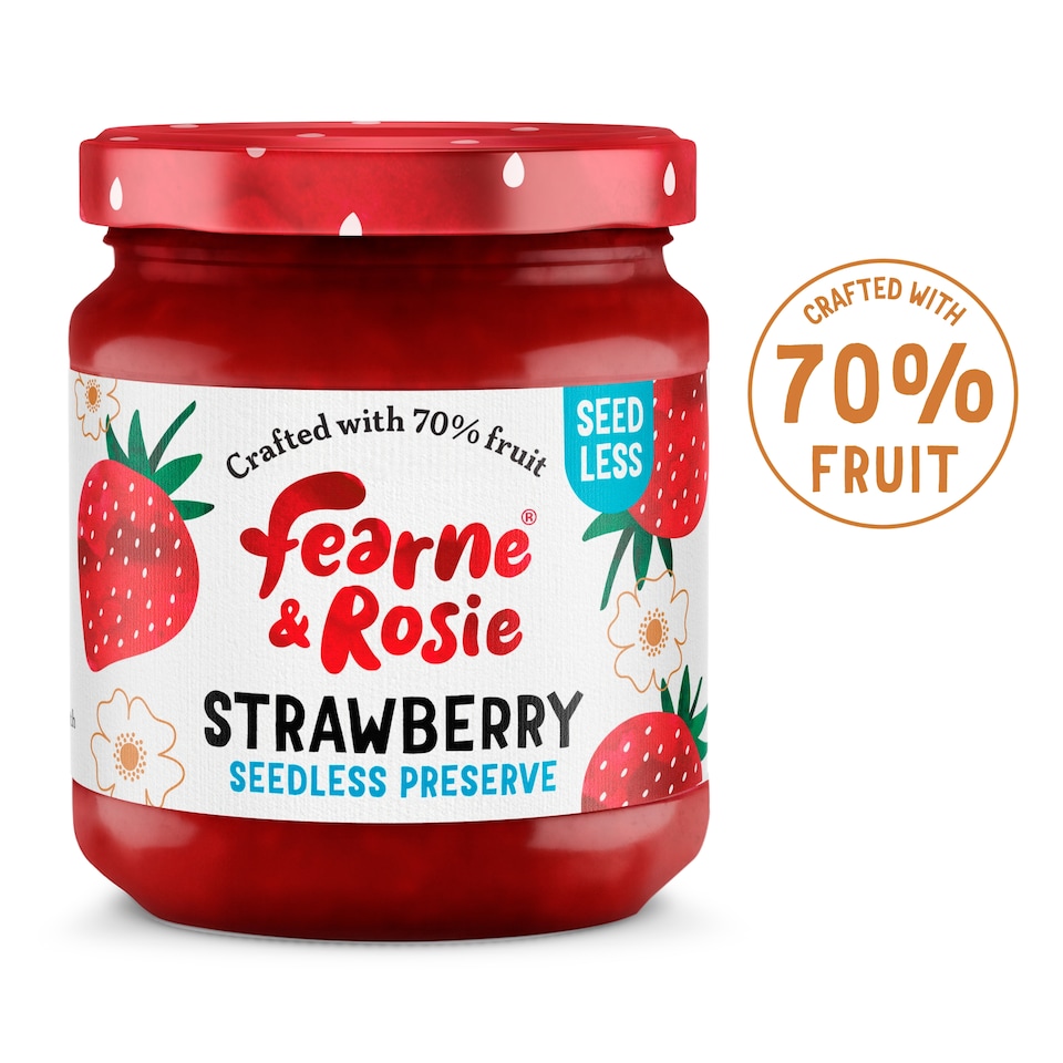 image 1 of Fearne & Rosie Strawberry Seedless Preserve 310g