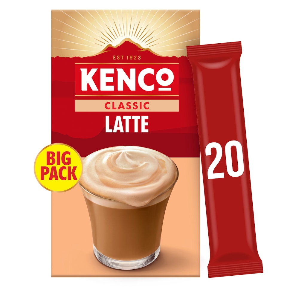image 1 of KENCO Classic LATTE 20 SACHETS 326g