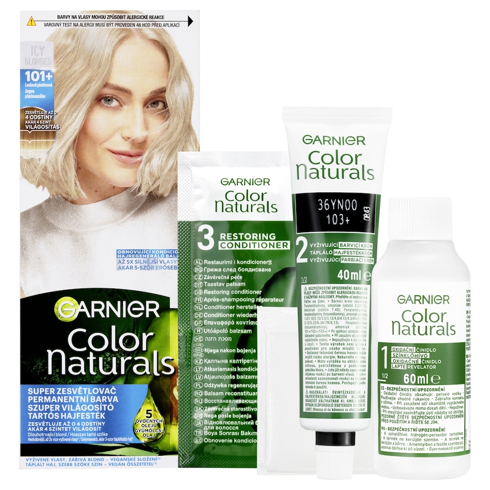 Color Nat 101 + Platinum Ice 020