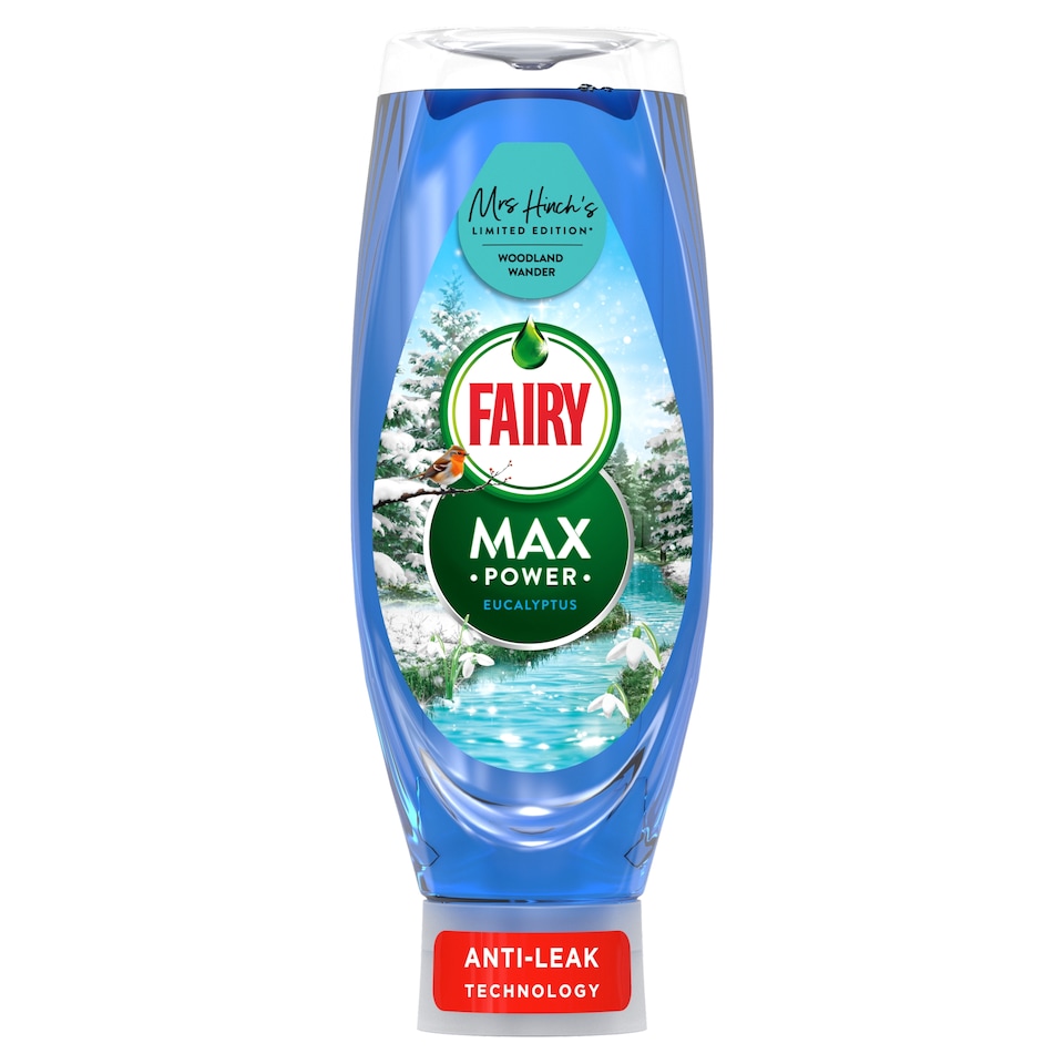image 1 of Fairy Max Power Washing Up eucalyptus Limited Edition Woodland Wander 730ml