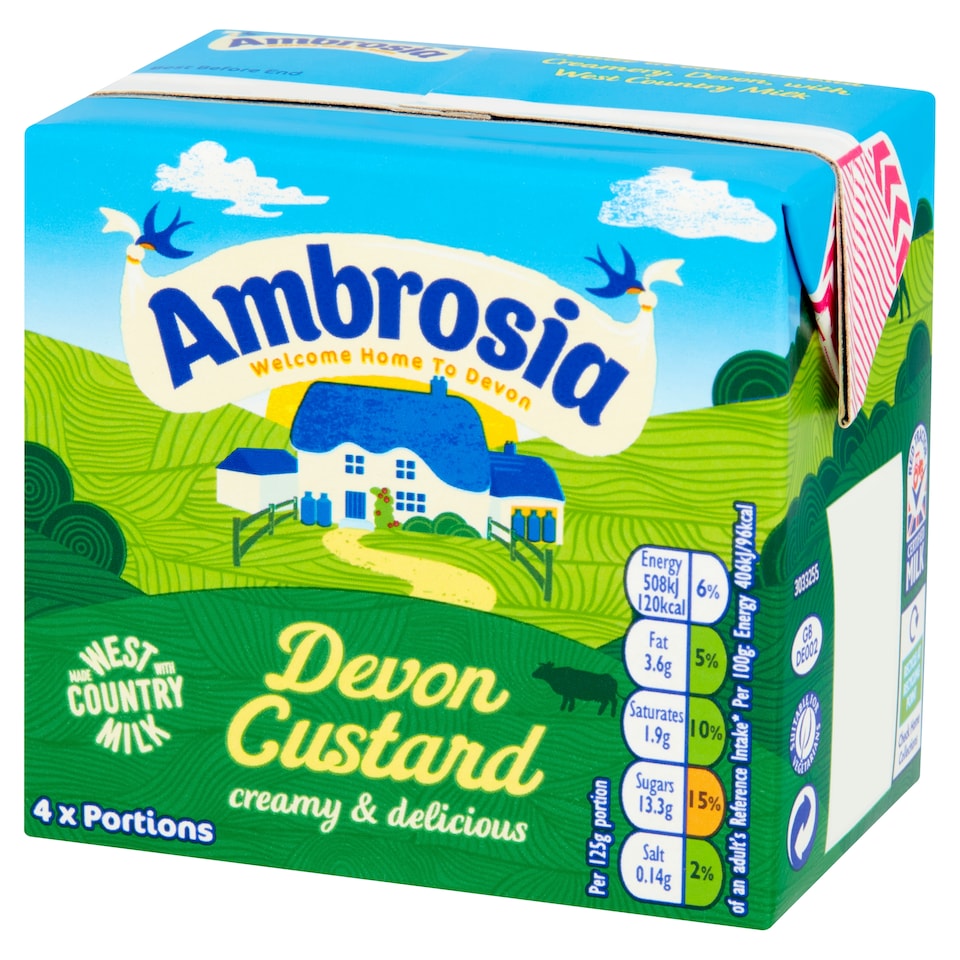image 1 of Ambrosia Devon Custard 500G