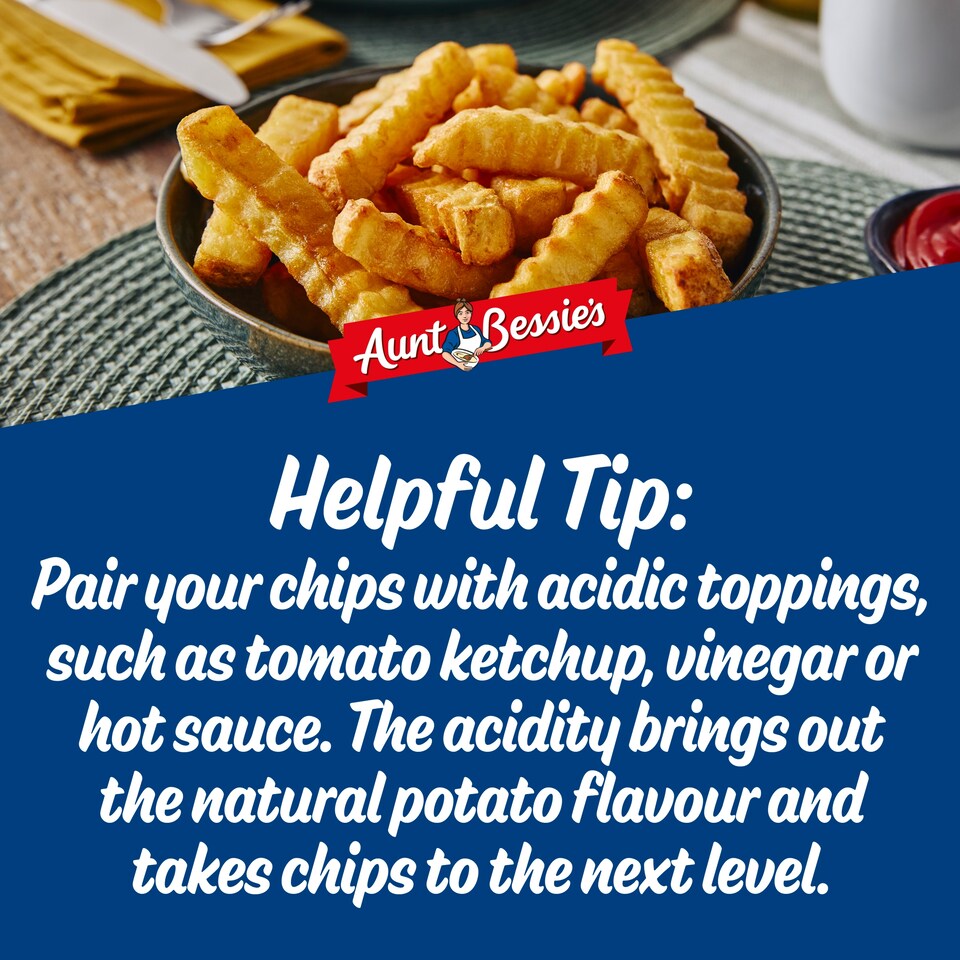 image 1 of Aunt Bessie Crspy Skin On Crinkle Cut Chips 1.3Kg