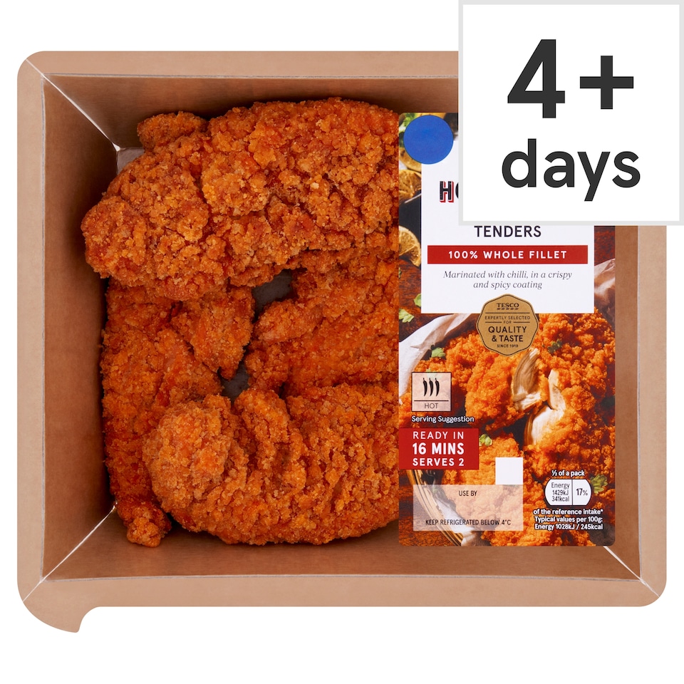 Tesco Hot & Spicy Chicken Tenders 305g