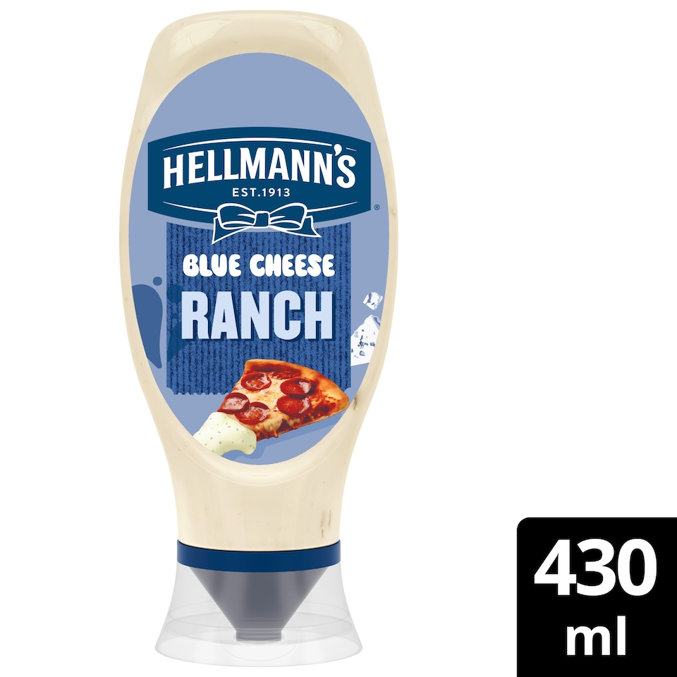 image 1 of Hellmann's Blue Cheese Ranch Mayo 430ml