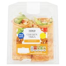 Tesco Chicken Tikka Wrap 186G