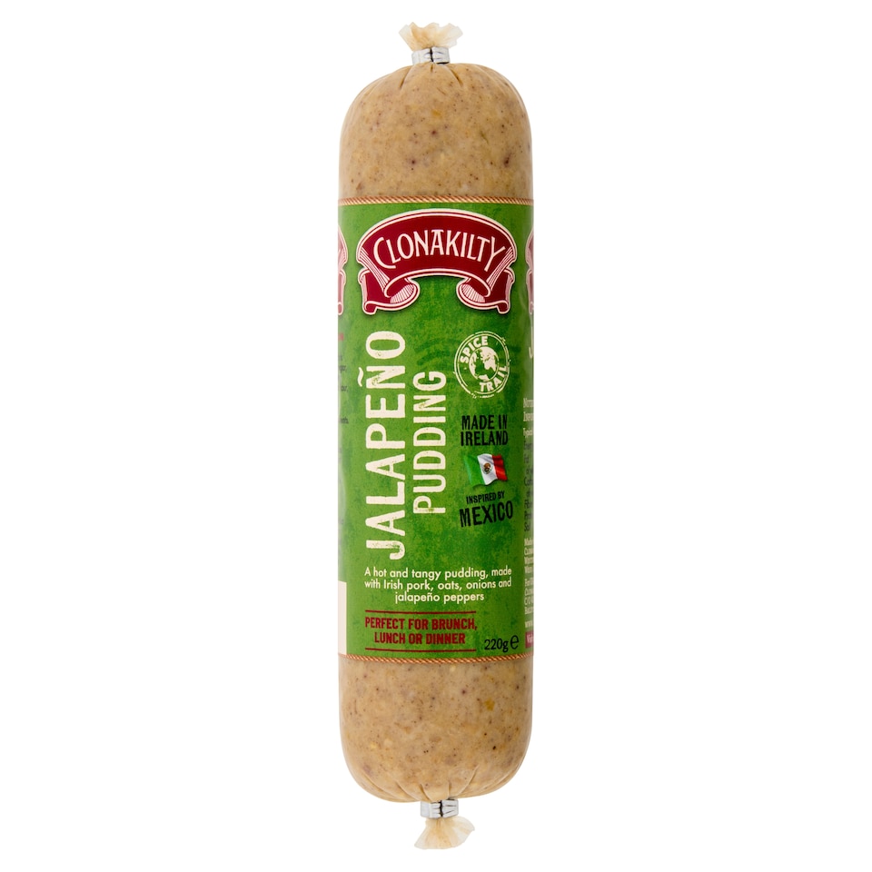 CLONAKILTY Jalapeno Pudding 220g