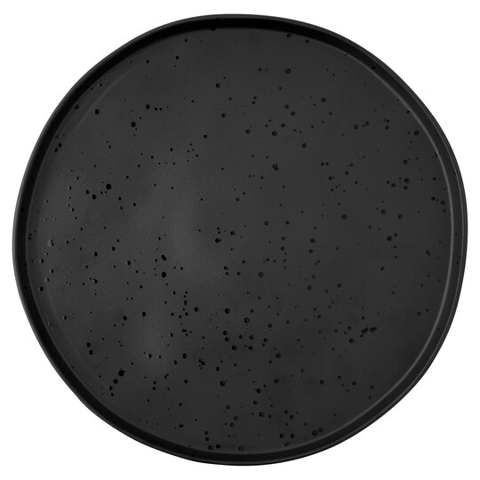 Fox & Ivy Oshi Black Dinner Plate Tesco Groceries