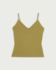 image 4 of F&F Polyamide Scoop Neck Vest in Olive