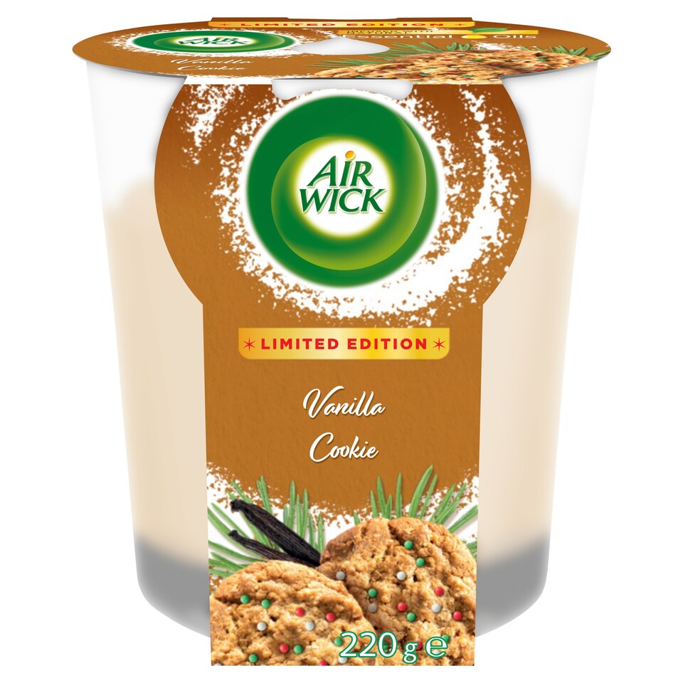 Air Wick svíčka - Vanilkové cukroví 220g