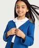 image 2 of F&F School Unisex 2-Pack Cotton Rich Sweat Cardigans in Blue