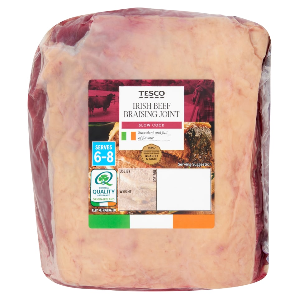 Tesco Irish Beef Braising Joint 1.25kg