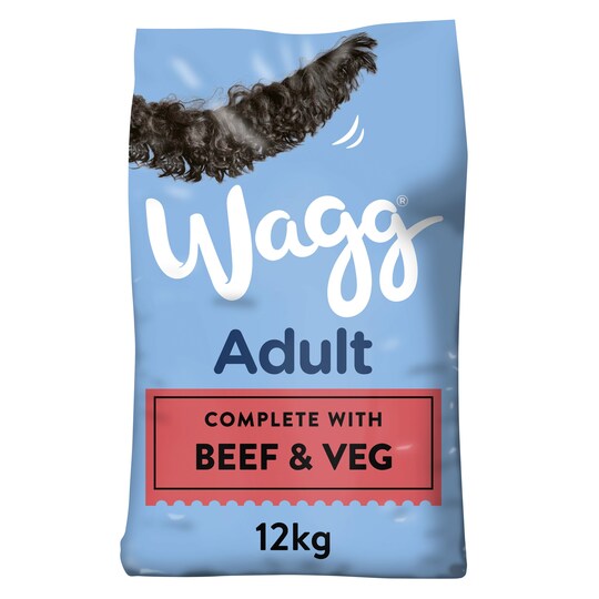 Wagg Complete Original Dog Beef & Vegetable 12Kg Tesco Groceries