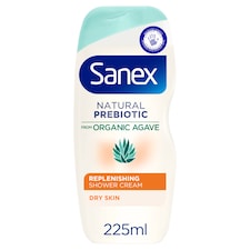 Sanex Natural Prebiotic Replenishing Shower Gel 225Ml
