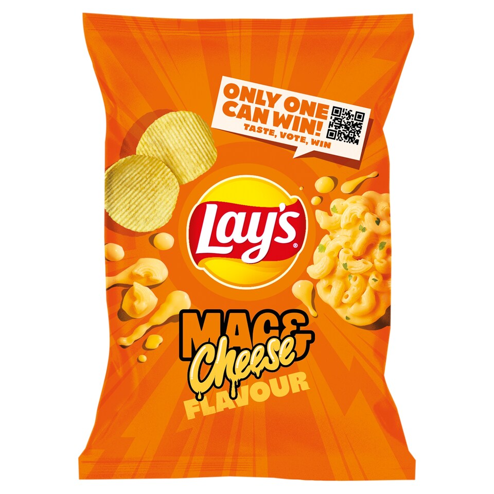 Lay's Mac & Cheese Flavour Potato Chips 130 g
