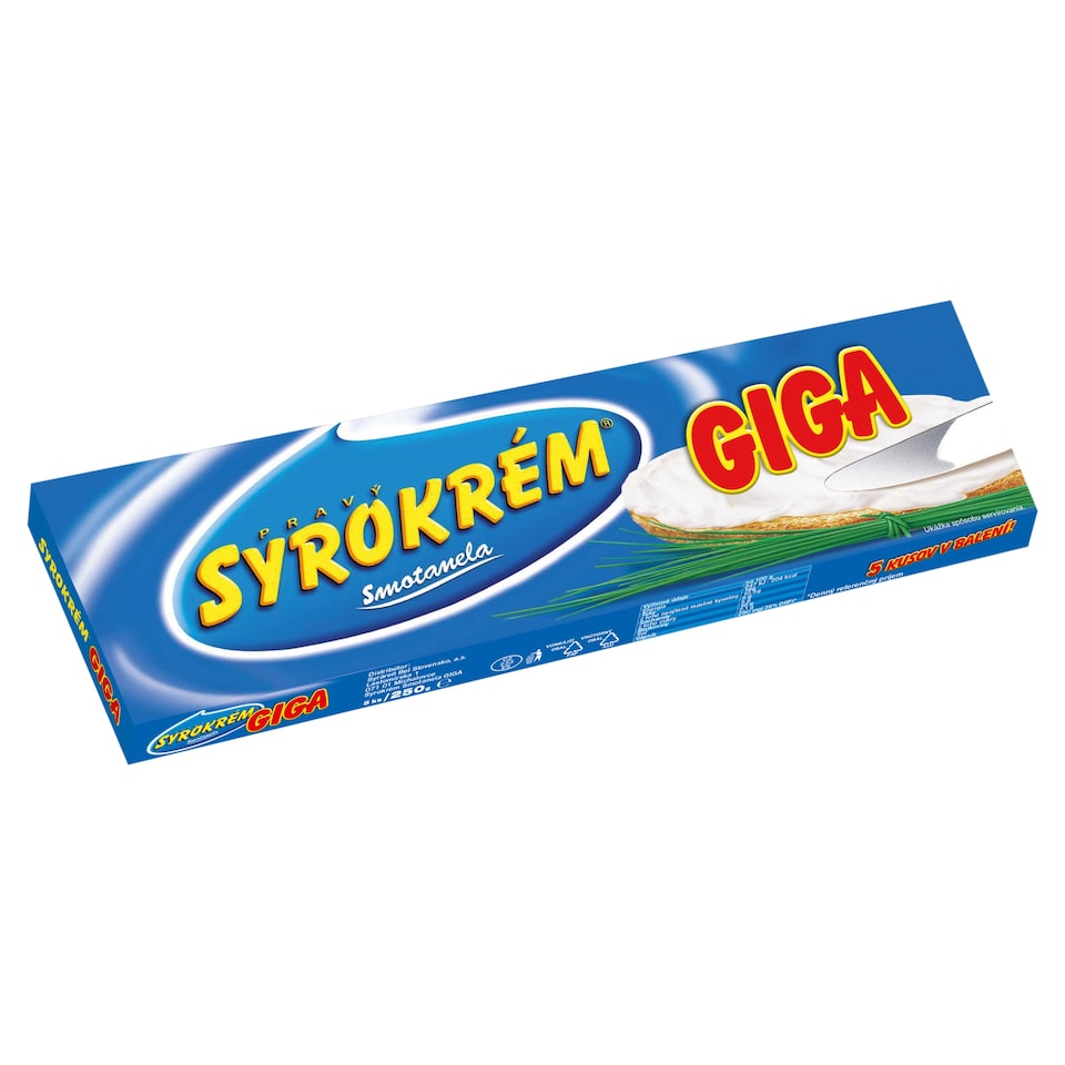 Syrokrém Smotanela Giga 5 ks 250 g