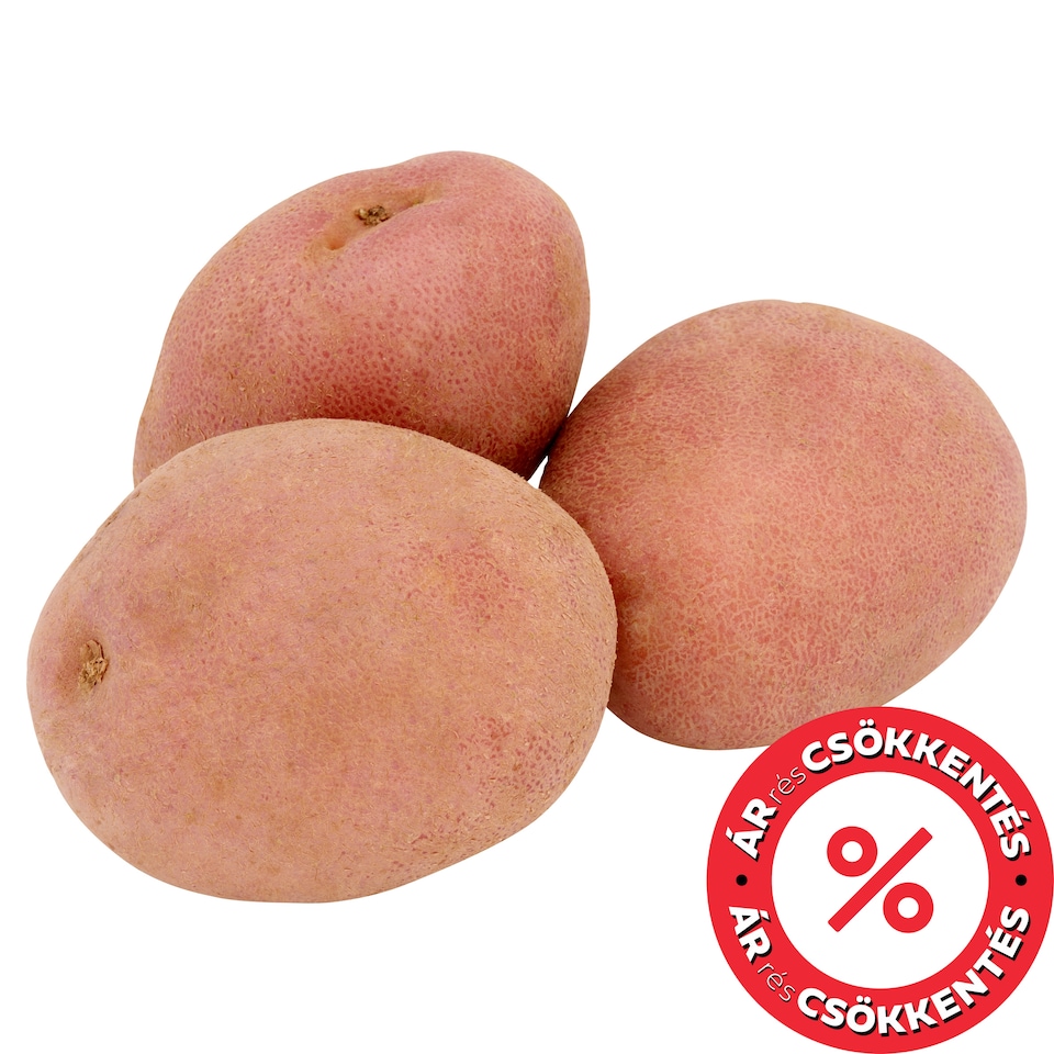 Piros burgonya lédig