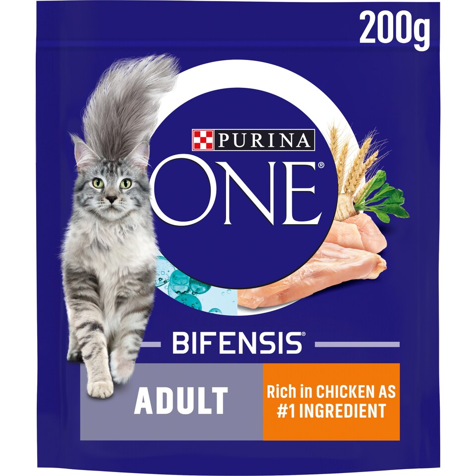 image 1 of Purina One Chicken/Whole Grains 200G