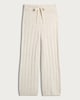 image 4 of F&F Cable Knit Pyjama Bottoms in Cream
