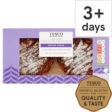 Tesco Chocolate Choux Buns 2 Pack