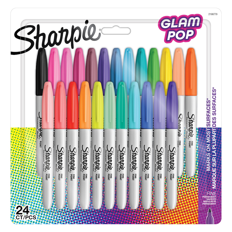 image 1 of Sharpie Glam Pop Pens 24 Pack