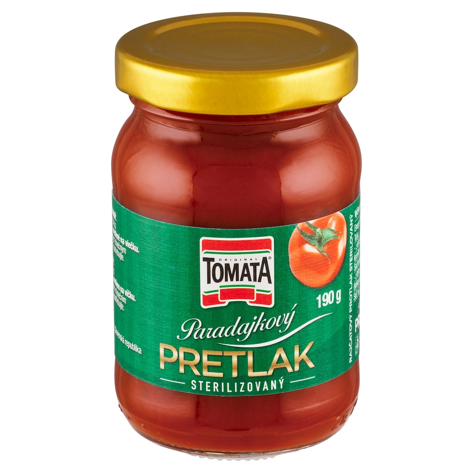 obrázok 1 z Tomata Original Paradajkový pretlak sterilizovaný 190 g