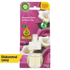 Air Wick Tekutá náplň do elektrického prístroja jemný satén a mesačná ľalia 19 ml